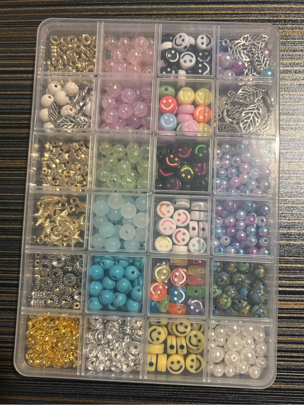 Kids Craft Bead Kit - Multi Color Storage Set - Picture 3 of 6